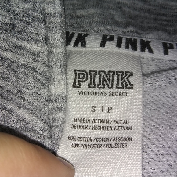 PINK zip up sweatshirt - Picture 2 of 2